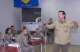 Governor Tim Pawlenty speaks to about 70 Minnesota Army National Guard soldiers of the 134th Brigade...
