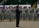 Governor Pawlenty speaks at the departure ceremony for the Minnesota National Guard's Second Battali...