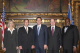 Governor Pawlenty poses for a photo with his latest appointees to the Minnesota Court of Appeals -- ...