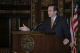 Governor Pawlenty holds a press conference to discuss the November Budget Forecast and asserts that ...