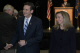 Governor Pawlenty and First Lady Mary Pawlenty greeted members of the audience after he delivered th...