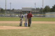 Before throwing out the first pitch at the high school baseball game between Pequot Lakes and Pine R...