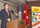 Governor Pawlenty speaks at the Governor's Employer Summit, organized by the Minnesota National Guar...