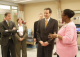 Governor Pawlenty tours the Minneapolis Veterans Affairs Spinal Cord Injury and Disorder Center at t...