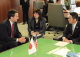 Governor Pawlenty meets with Minister Seiji Maehara (far right), Japan Minister of Land, Infrastruct...