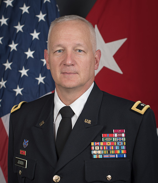 Photograph of General Jon  Jensen 